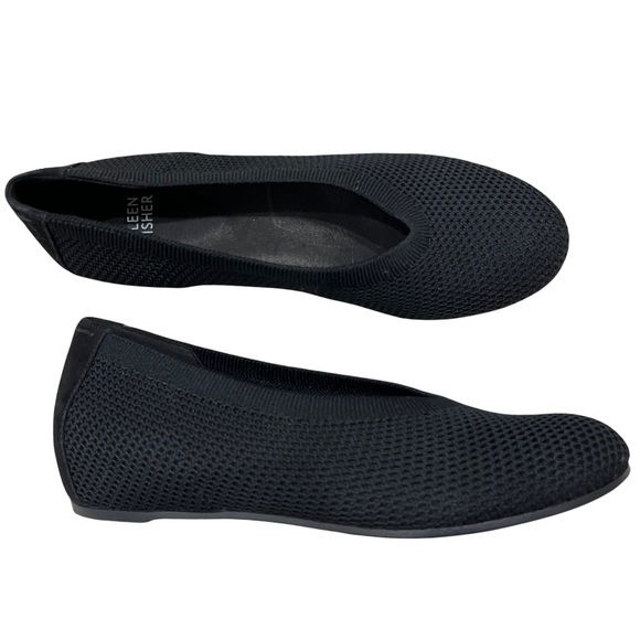 Eileen Fisher Seam Stretch Slip-On Flats/hidden wedge - Picture 1 of 9